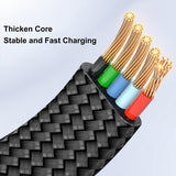 Cablu Lito (LD11CC), Type-C to Type-C, Fast Charging, Angled Design, Gold Plated Interface, 60W, 1m, Negru