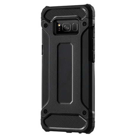 Husa de protectie Techsuit Hybrid Armor compatibil cu Samsung Galaxy S8, Negru