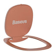 Suport Baseus Phone Ring Invizible (SUYB-0R), Standing and Folding Feature, 360° Rotating, Ultra-Thin, 3M Adhesive, Roz Auriu