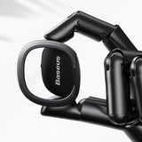 Suport Baseus Phone Ring Invizible (SUYB-0R), Standing and Folding Feature, 360° Rotating, Ultra-Thin, 3M Adhesive, Roz Auriu