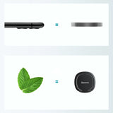 Suport Baseus Phone Ring Invizible (SUYB-0R), Standing and Folding Feature, 360° Rotating, Ultra-Thin, 3M Adhesive, Roz Auriu
