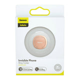Suport Baseus Phone Ring Invizible (SUYB-0R), Standing and Folding Feature, 360° Rotating, Ultra-Thin, 3M Adhesive, Roz Auriu