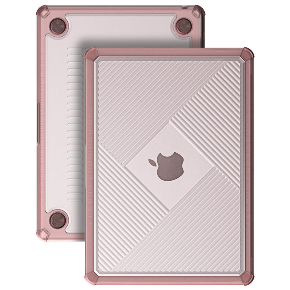 Husa de protectie MacBook Dux Ducis LCGH Series compatibil cu MacBook Pro 14" (2021 / 2023), Roz