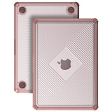 Husa de protectie MacBook Dux Ducis LCGH Series compatibil cu MacBook Pro 14" (2021 / 2023), Roz