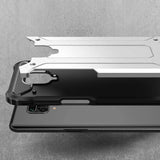 Husa de protectie Techsuit Hybrid Armor compatibil cu Xiaomi Redmi Note 9S / Note 9 Pro / Note 9 Pro Max, Negru