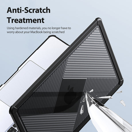 Husa de protectie MacBook Dux Ducis LCGH Series compatibil cu MacBook Pro 14" (2021 / 2023), Roz