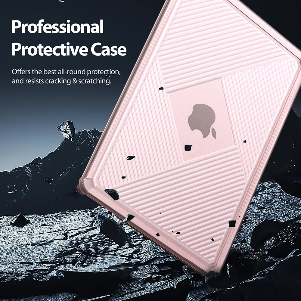 Husa de protectie MacBook Dux Ducis LCGH Series compatibil cu MacBook Pro 14" (2021 / 2023), Roz