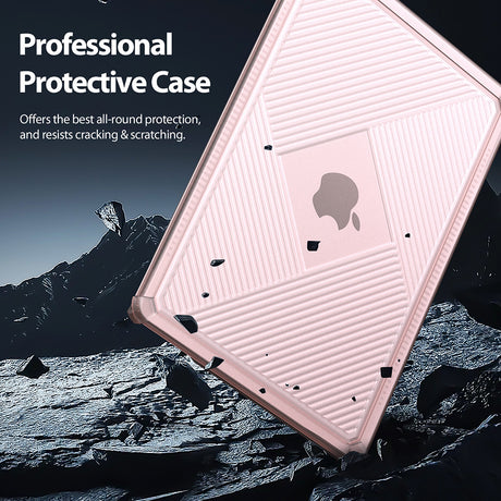 Husa de protectie MacBook Dux Ducis LCGH Series compatibil cu MacBook Pro 14" (2021 / 2023), Roz