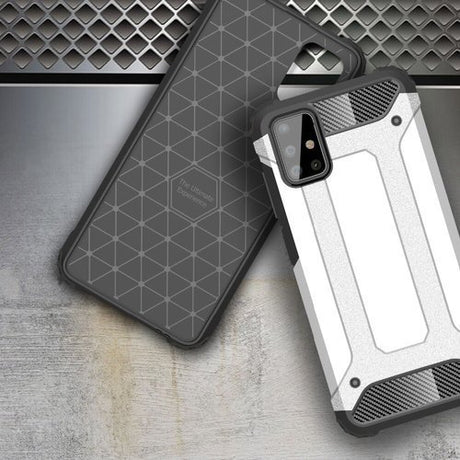 Husa de protectie Techsuit Hybrid Armor compatibil cu Samsung Galaxy A71 4G, Negru