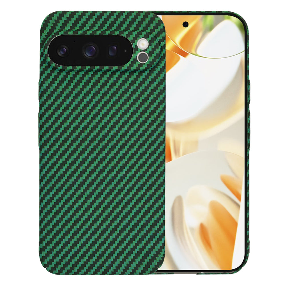 Husa de protectie Techsuit Carbonite FiberShell compatibil cu Google Pixel 9 Pro, Verde