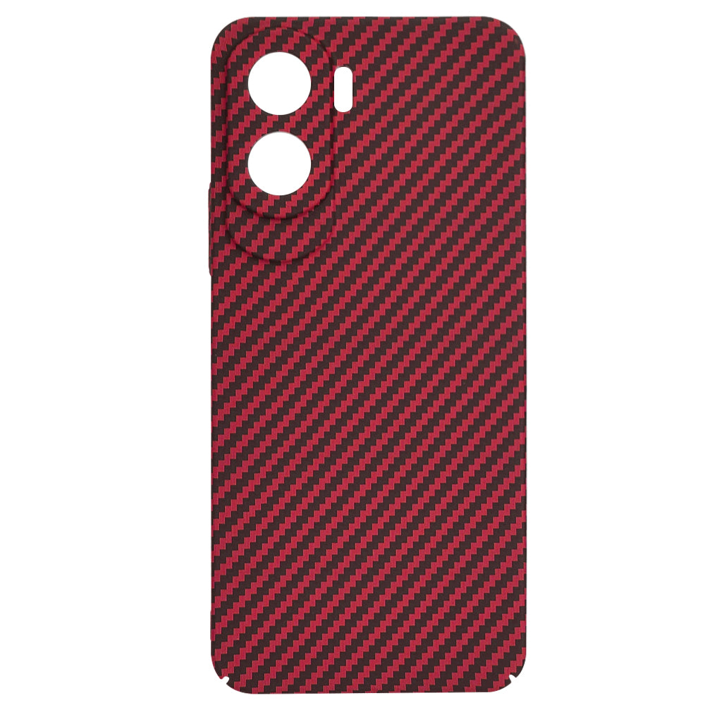 Husa de protectie Techsuit Carbonite FiberShell compatibil cu Honor 90 Lite, Rosu
