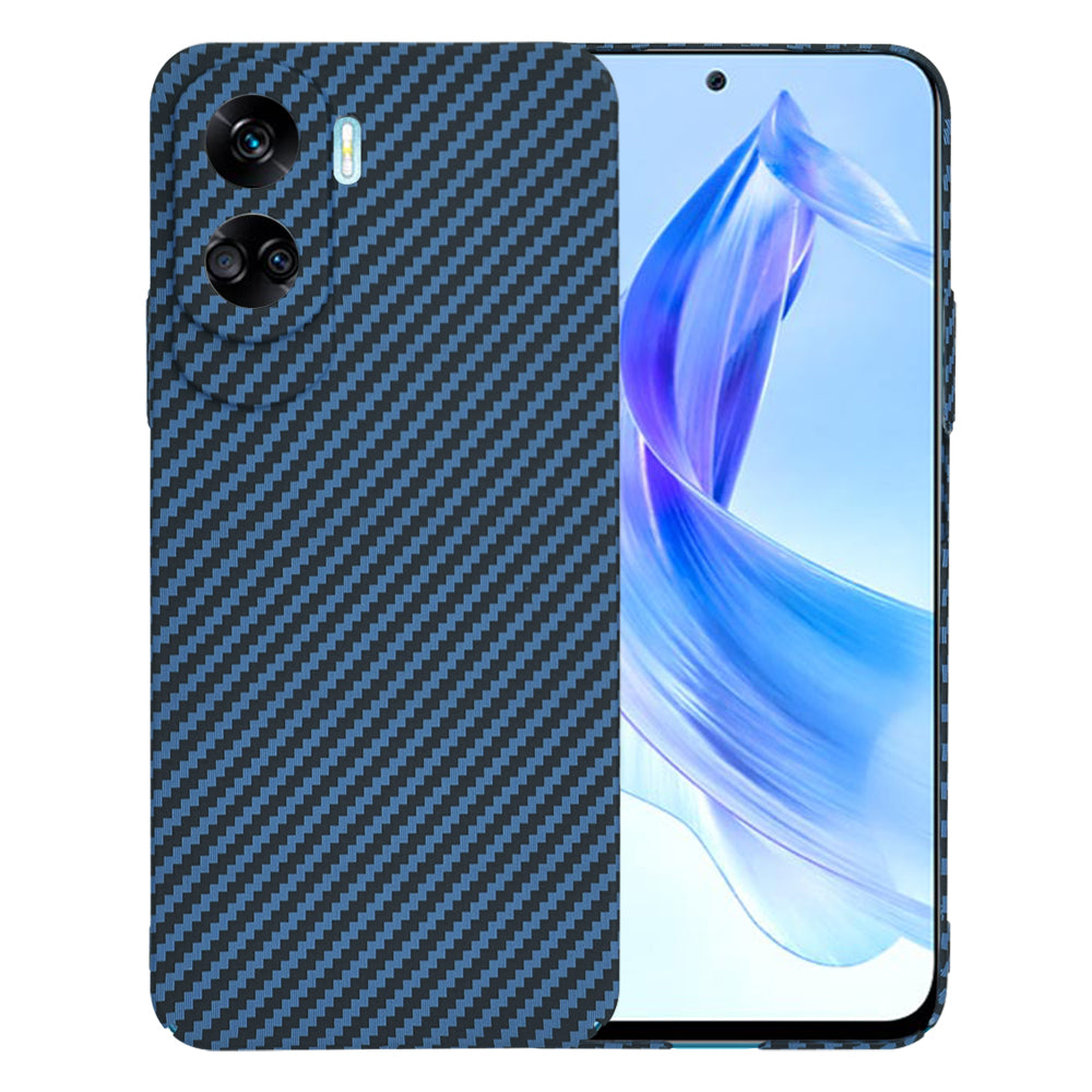 Husa de protectie Techsuit Carbonite FiberShell compatibil cu Honor 90 Lite, Cyan