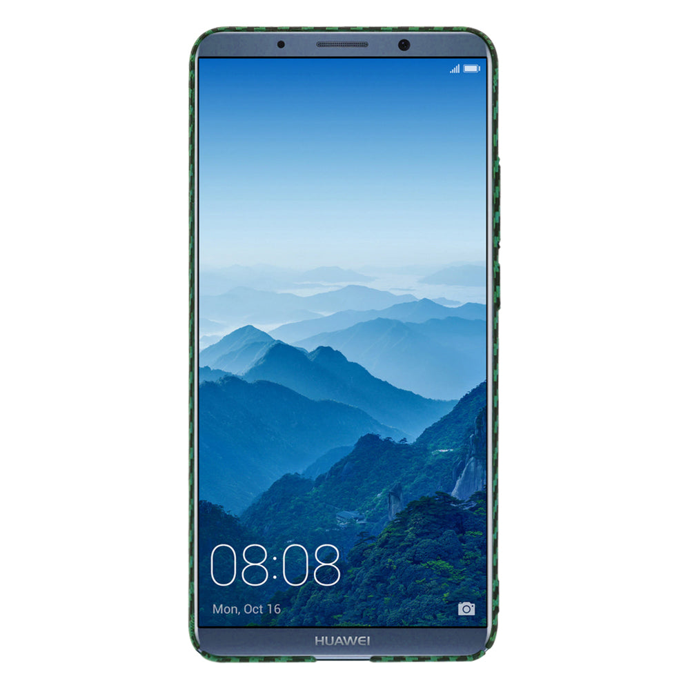 Husa de protectie Techsuit Carbonite FiberShell compatibil cu Huawei Mate 10 Pro, Verde