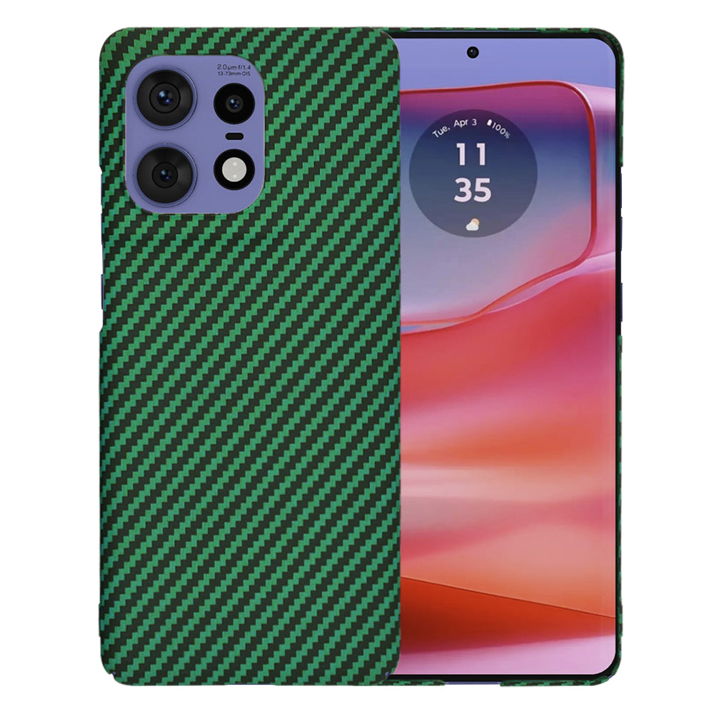 Husa de protectie Techsuit Carbonite FiberShell compatibil cu Motorola Edge 50 Pro, Verde