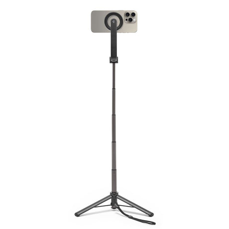Selfie Stick Spigen S571W (AMP07656), MagSafe, Tripod, Bluetooth, Negru