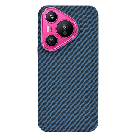 Husa de protectie Techsuit Carbonite FiberShell compatibil cu Huawei Pura 70, Cyan