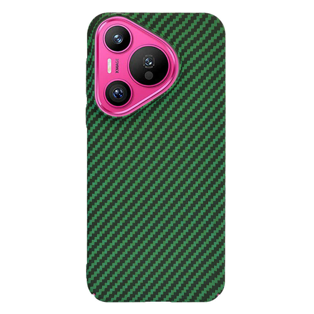 Husa de protectie Techsuit Carbonite FiberShell compatibil cu Huawei Pura 70, Verde