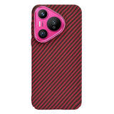 Husa de protectie Techsuit Carbonite FiberShell compatibil cu Huawei Pura 70, Rosu