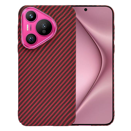 Husa de protectie Techsuit Carbonite FiberShell compatibil cu Huawei Pura 70, Rosu