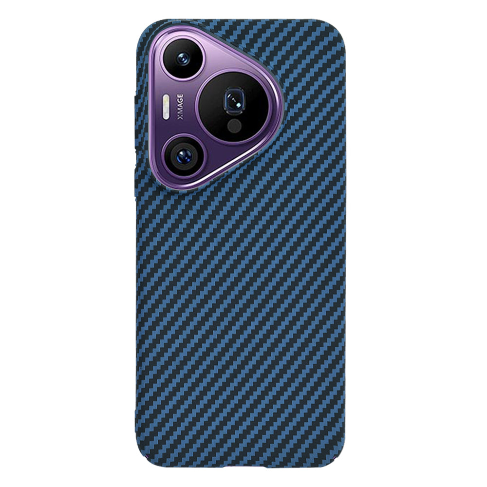 Husa de protectie Techsuit Carbonite FiberShell compatibil cu Huawei Pura 70 Pro, Cyan