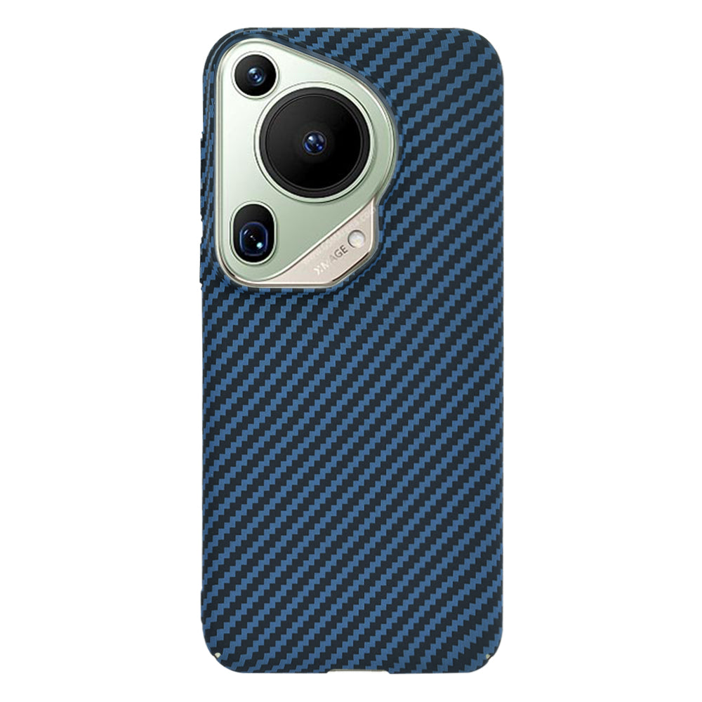 Husa de protectie Techsuit Carbonite FiberShell compatibil cu Huawei Pura 70 Ultra, Cyan