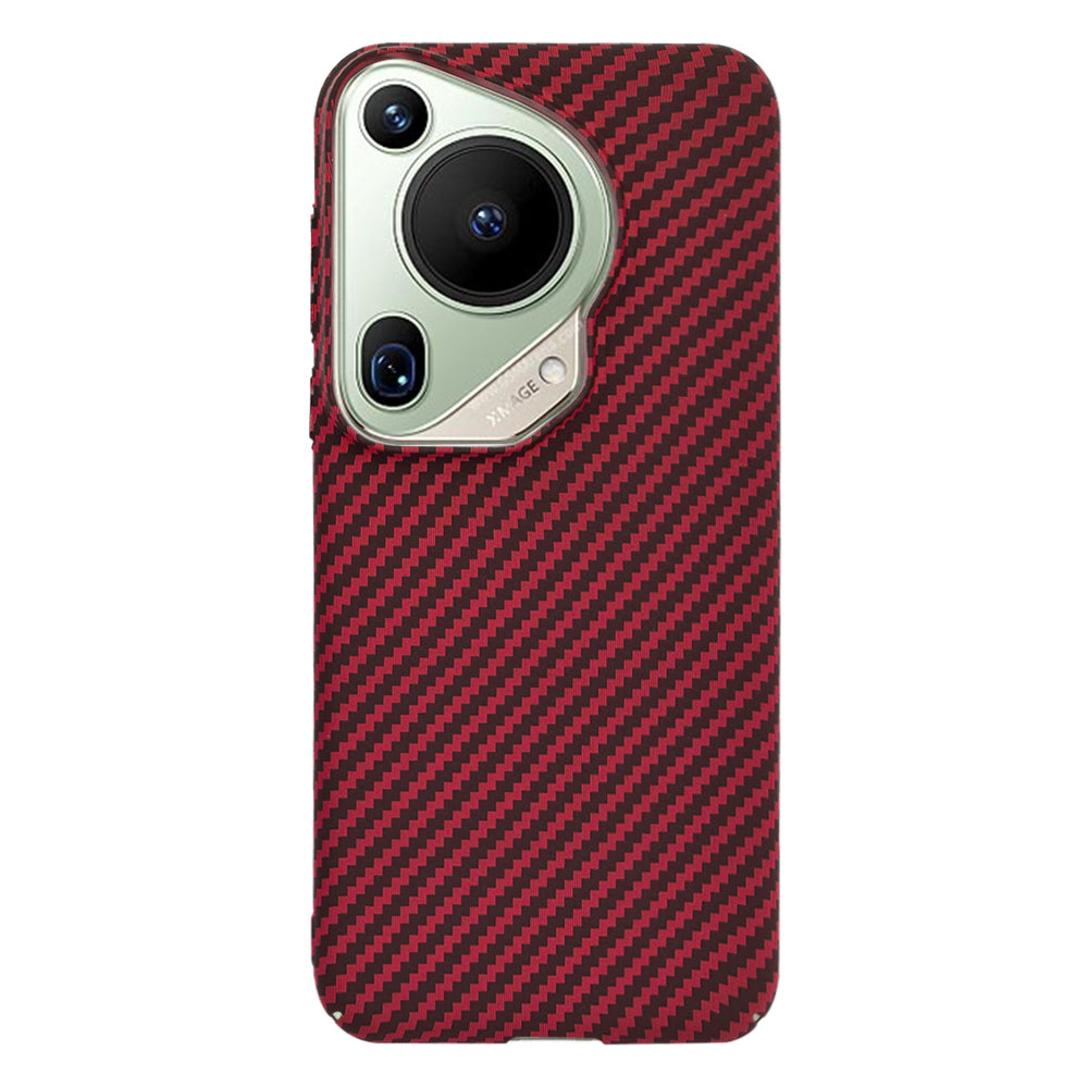 Husa de protectie Techsuit Carbonite FiberShell compatibil cu Huawei Pura 70 Ultra, Rosu
