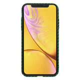 Husa de protectie Techsuit Carbonite FiberShell compatibil cu iPhone XR, Verde