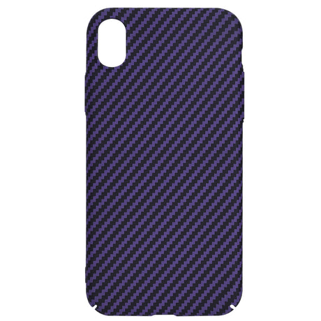 Husa de protectie Techsuit Carbonite FiberShell compatibil cu iPhone XR, Mov