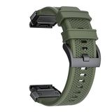 Curea smartwatch Techsuit Watchband QuickFit compatibil cu Garmin Fenix 3 / Fenix 5X / Fenix 6X, Negru