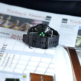 Curea smartwatch Techsuit Watchband QuickFit compatibil cu Garmin Fenix 5/6/7, Verde