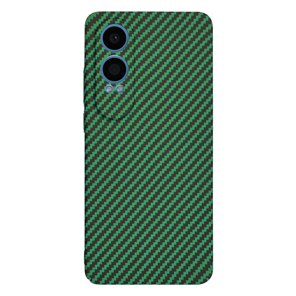 Husa de protectie Techsuit Carbonite FiberShell compatibil cu OnePlus Nord CE4 Lite, Verde