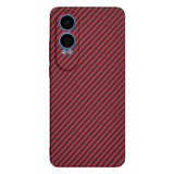 Husa de protectie Techsuit Carbonite FiberShell compatibil cu OnePlus Nord CE4 Lite, Rosu