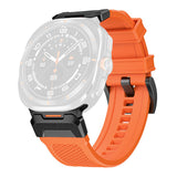 Curea smartwatch Techsuit Watchband (W068) compatibil cu Samsung Galaxy Watch Ultra 47mm / Watch Ultra 2, Portocaliu / Black