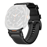 Curea smartwatch Techsuit compatibil cu Samsung Galaxy Watch Ultra 47mm / Watch Ultra 2, Negru