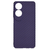 Husa de protectie Techsuit Carbonite FiberShell compatibil cu Oppo A60 4G, Mov
