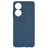 Husa de protectie Techsuit Carbonite FiberShell compatibil cu Oppo A60 4G, Cyan