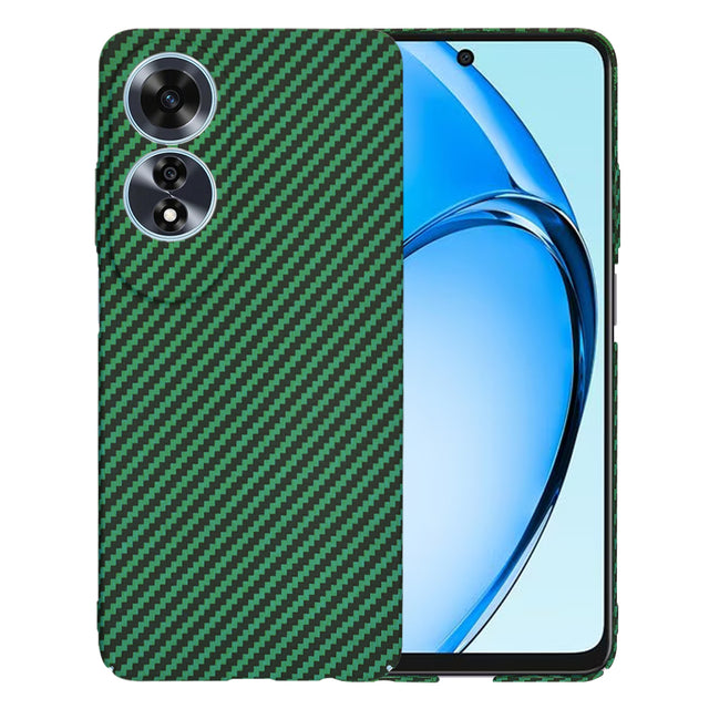 Husa de protectie Techsuit Carbonite FiberShell compatibil cu Oppo A60 4G, Verde