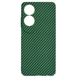 Husa de protectie Techsuit Carbonite FiberShell compatibil cu Oppo A60 4G, Verde