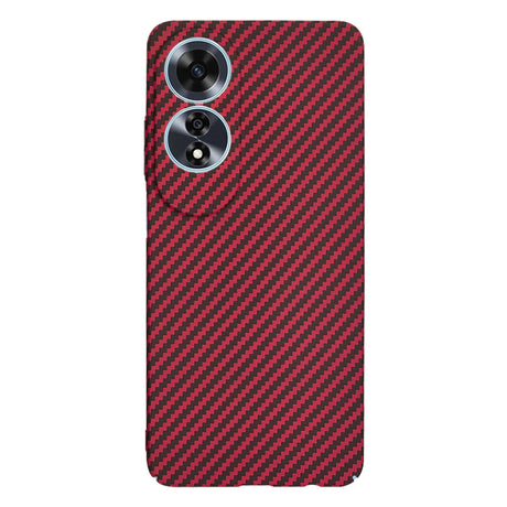 Husa de protectie Techsuit Carbonite FiberShell compatibil cu Oppo A60 4G, Rosu