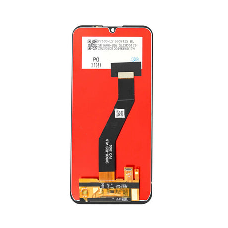 Componenta OEM Display Touchscreen without Frame (19441), Motorola Moto E6i, Negru