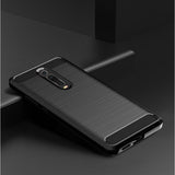 Husa de protectie Techsuit Carbon Silicone compatibil cu Xiaomi Mi 9T / Mi 9T Pro / Redmi K20 / Redmi K20 Pro, Negru