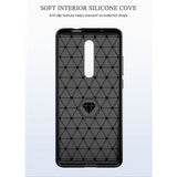 Husa de protectie Techsuit Carbon Silicone compatibil cu Xiaomi Mi 9T / Mi 9T Pro / Redmi K20 / Redmi K20 Pro, Negru