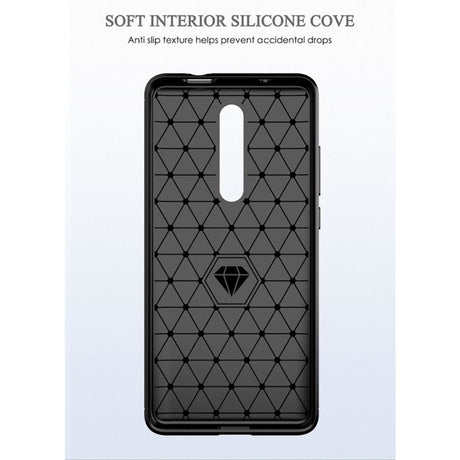 Husa de protectie Techsuit Carbon Silicone compatibil cu Xiaomi Mi 9T / Mi 9T Pro / Redmi K20 / Redmi K20 Pro, Negru