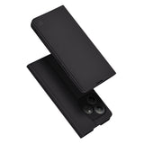 Husa de protectie Techsuit Magskin Book compatibil cu Realme GT 6 / GT 6T, Negru