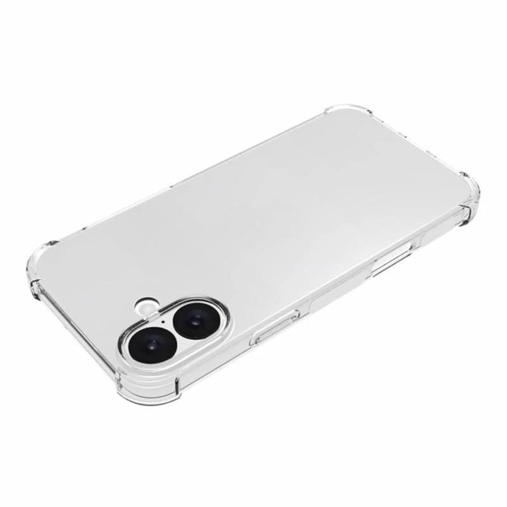 Husa de protectie Techsuit Shockproof Clear Silicone compatibil cu iPhone 16 Plus, Transparent