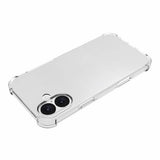 Husa de protectie Techsuit Shockproof Clear Silicone compatibil cu iPhone 16, Transparent