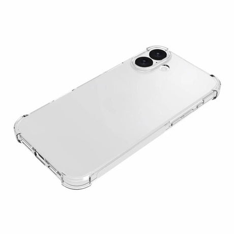 Husa de protectie Techsuit Shockproof Clear Silicone compatibil cu iPhone 16, Transparent