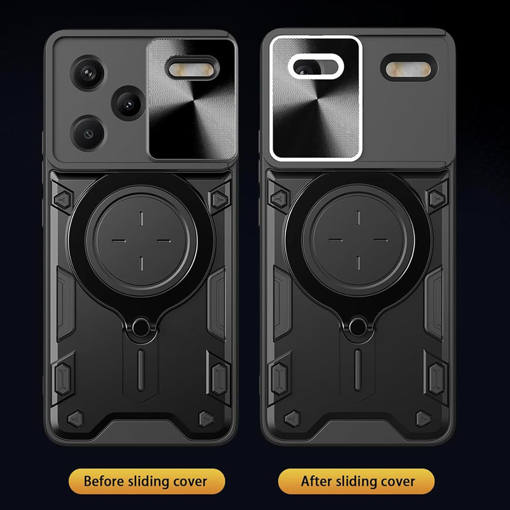 Husa de protectie Techsuit CamGuard Pro compatibil cu Xiaomi Redmi Note 13 Pro+ 5G, Negru