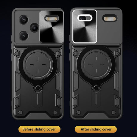 Husa de protectie Techsuit CamGuard Pro compatibil cu Xiaomi Redmi Note 13 Pro+ 5G, Negru