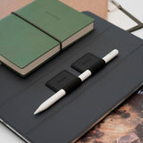 Stylus Ringke Pen Holder (set de 5), Ecological Leather, Textile, Elastic, Negru